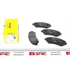 Колодки гальмівні (передні) Nissan Qashqai/X-Trail 07- (141.9x58.6x17.0) (замінено на 2520201)