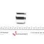 Ремкомплект супорта (переднього) Hyundai Accent I 94-00/I10/I20 08- (d=51mm) (Mando)(+поршень)