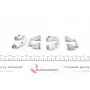 Планка супорта (переднього) прижимна (к-кт) Dacia Logan/Renault Megane I 96- (Lucas)