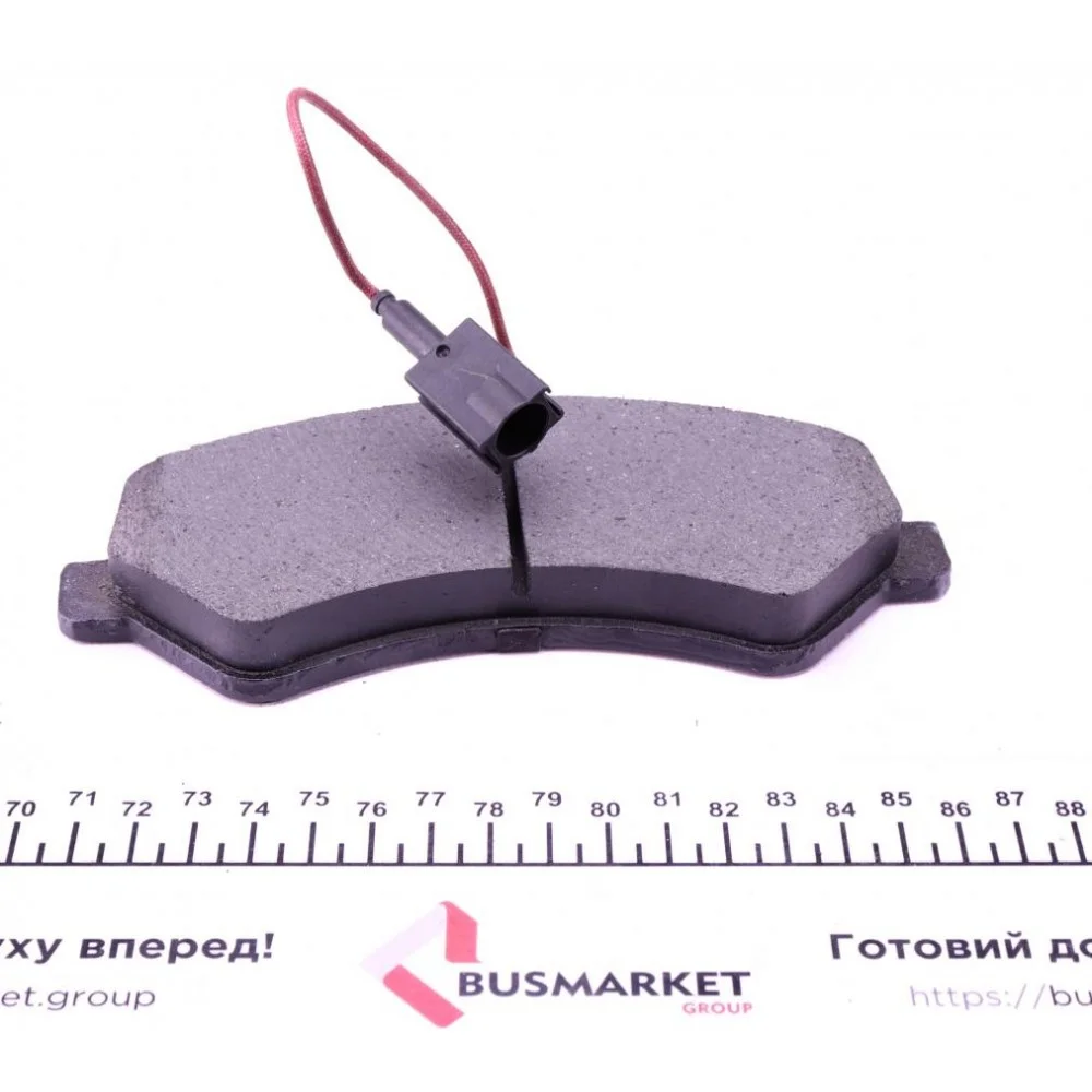 Колодки гальмівні (передні) Citroen Jumper/Fiat Ducato/Peugeot Boxer 2.0-3.0HDi 06- R16