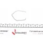 Фіксатор патрубка інтеркулера VW T5/Passat/Caddy III/Audi Q7 1.9TDI-3.0TDI 96- (62 мм)
