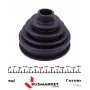 Пильник ШРКШ (зовнішній) VW Passat/B5/Audi A6 1.9-2.5TDI 94-05 (24x90x90) К-кт (змазка+хомути)