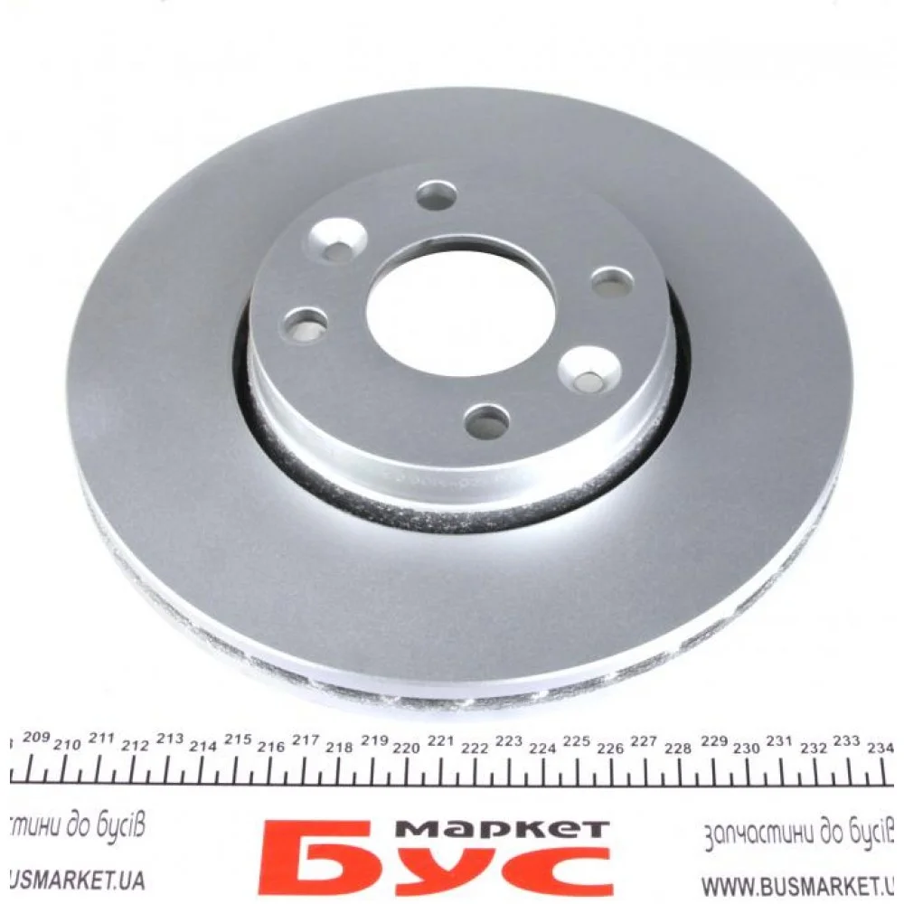Диск гальмівний (передній) Renault Megane II/Clio II/III 1.2-1.5 dCI 02- (260x22) PRO