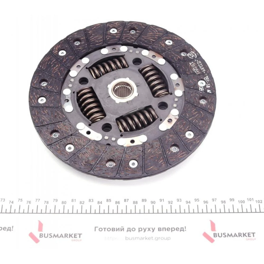 Диск зчеплення VW T4 2.4D 90-03 (d=228mm)