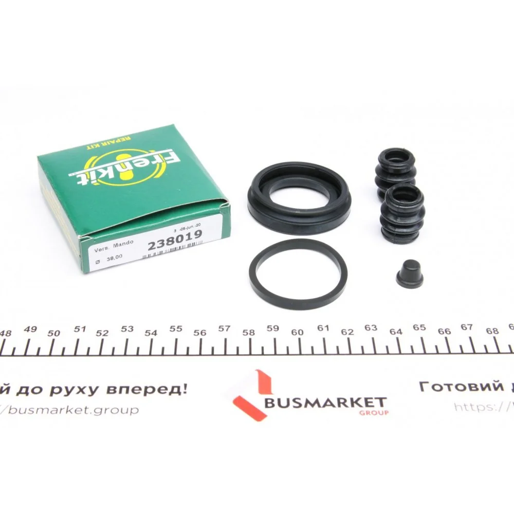 Ремкомплект супорта (заднього) Hyundai Santa Fe 01- (d=36mm) (Mando)