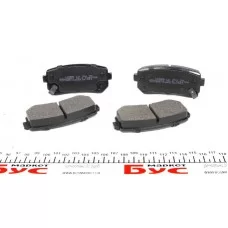Колодки гальмівні (задні) Hyundai Accent/I20/I30/Ix35/Sonata/Kia Ceed/Rio/Sportage 1.2-3.3 05-