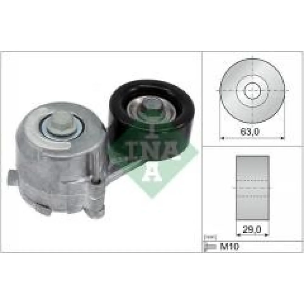 Натяжник ременя генератора Opel Astra J/Insignia 1.6 SIDI 12-