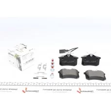 Колодки гальмівні (задні) VW Sharan 95-10/Ford Galaxy 95-06 (87x52.8x17.2) (з датчиком)