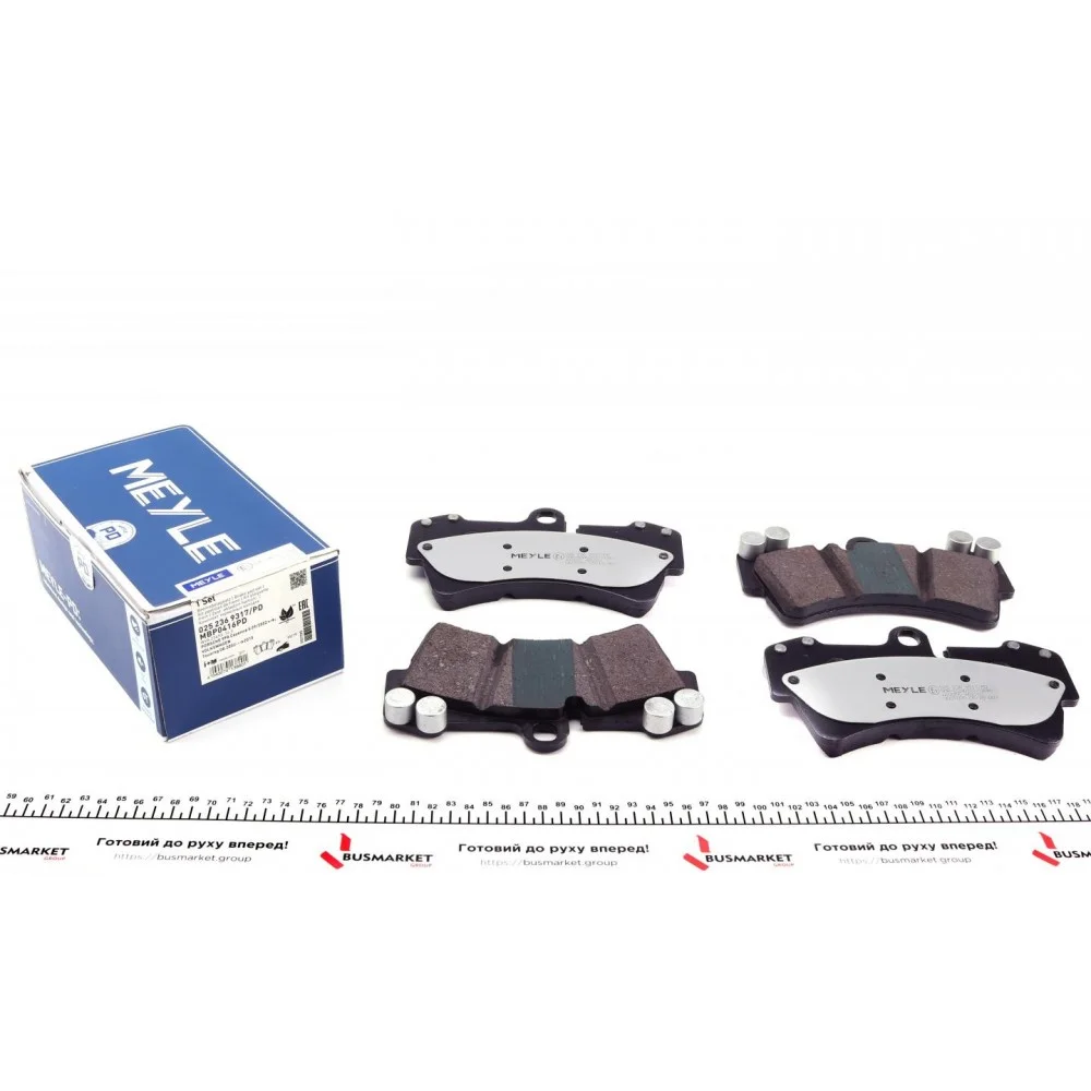 Колодки гальмівні (передні) Audi Q7/ Porsche Cayenne/VW Touareg 02-10 (Brembo)