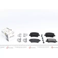 Колодки гальмівні (задні) Land Rover Range Rover 11-/Volvo S80/V70 06- (TRW)