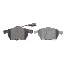 Колодки гальмівні (передні) Audi A4/A6/VW Passat 96-05 (Teves) Q+ (з датчиками)