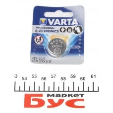 Батарейка Varta CR2025