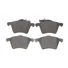 Колодки гальмівні (передні) VW T4 90-00 R16 (Teves) Q+ (з датчиками) (156.5x78.5x18.6)