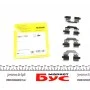 Планка супорта (заднього) прижимна (к-кт) Renault Scenic III/Megane III 1.2-2.0dCi 08- (TRW)