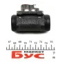 Циліндр гальмівний (задній) Citroen C-Elysse 12-/Xsara 97-05/Peugeot 206 98-/306 93-02/301 12- (L)