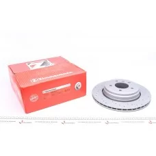 Диск гальмівний (задній) BMW 5 (E60/E61)/6 (E64) 2.0-3.0i/2.0-3.0d 03-12 (320x20) (з отворами (вент.)