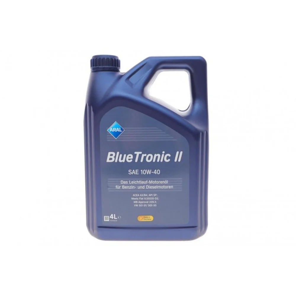 Олива 10W40 Blue Tronic II (4L)  (VW501 00/505 00/MB 229.3) = AR-15F075