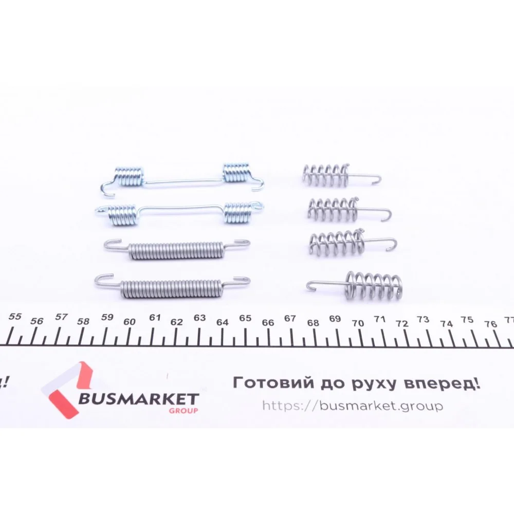 Колодки ручника MB Sprinter 408-416 (з пружинками)