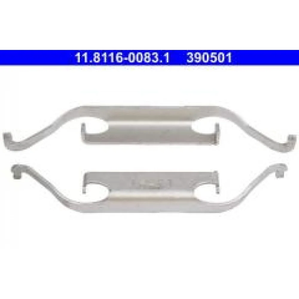 Планка супорта (переднього) прижимна (к-кт) BMW 3 (E46)/5 /7 (E32) -05/X3 (E83) 03-12 (Ate-Teves)