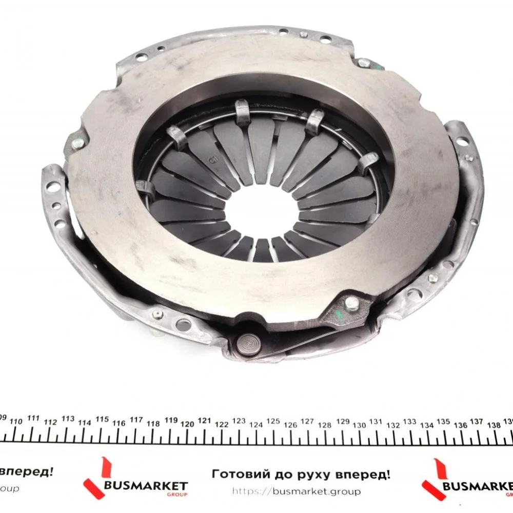 Демпфер (глухий) + комплект зчеплення Ford Transit 2.4DI 00-06 (всередині Valeo)
