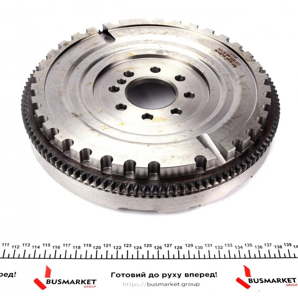 Демпфер (глухий) + комплект зчеплення Ford Transit 2.4DI 00-06 (всередині Valeo)