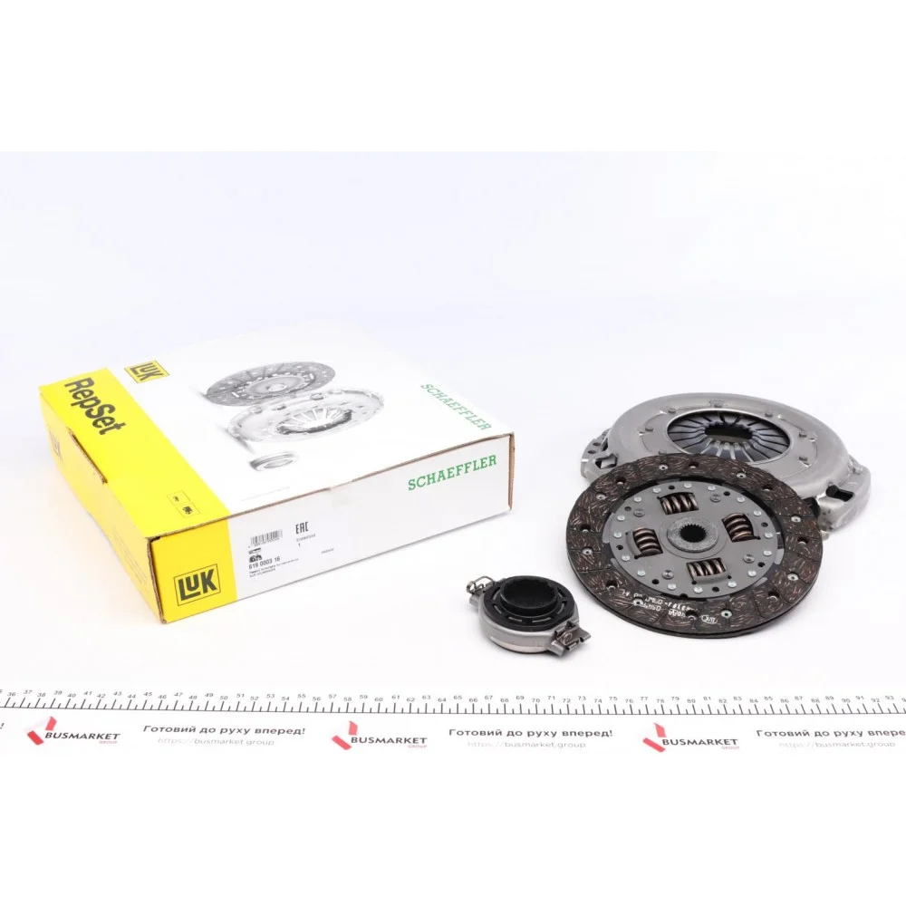 Комплект зчеплення VW Passat 1.3/1.6/1.6D (33B), 08/80-06/89,