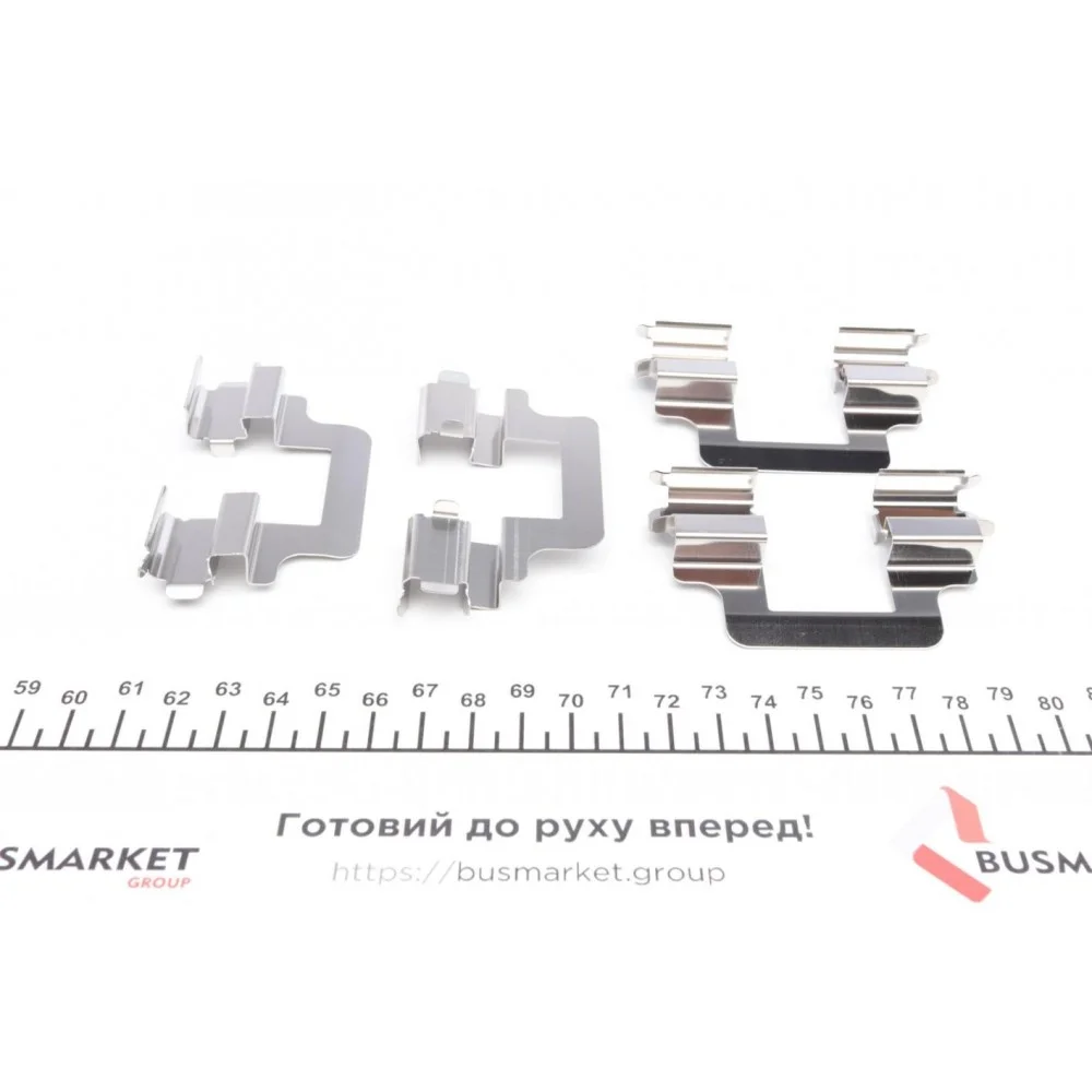 Планка супорта (заднього) прижимна (к-кт) VW Golf V/VI/ Passat10- (Lucas)