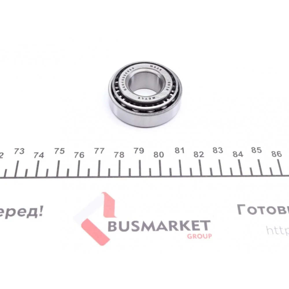 Підшипник маточини (задньої) Audi 80 -91/VW Golf/Jetta -02 (17.5x40x15)