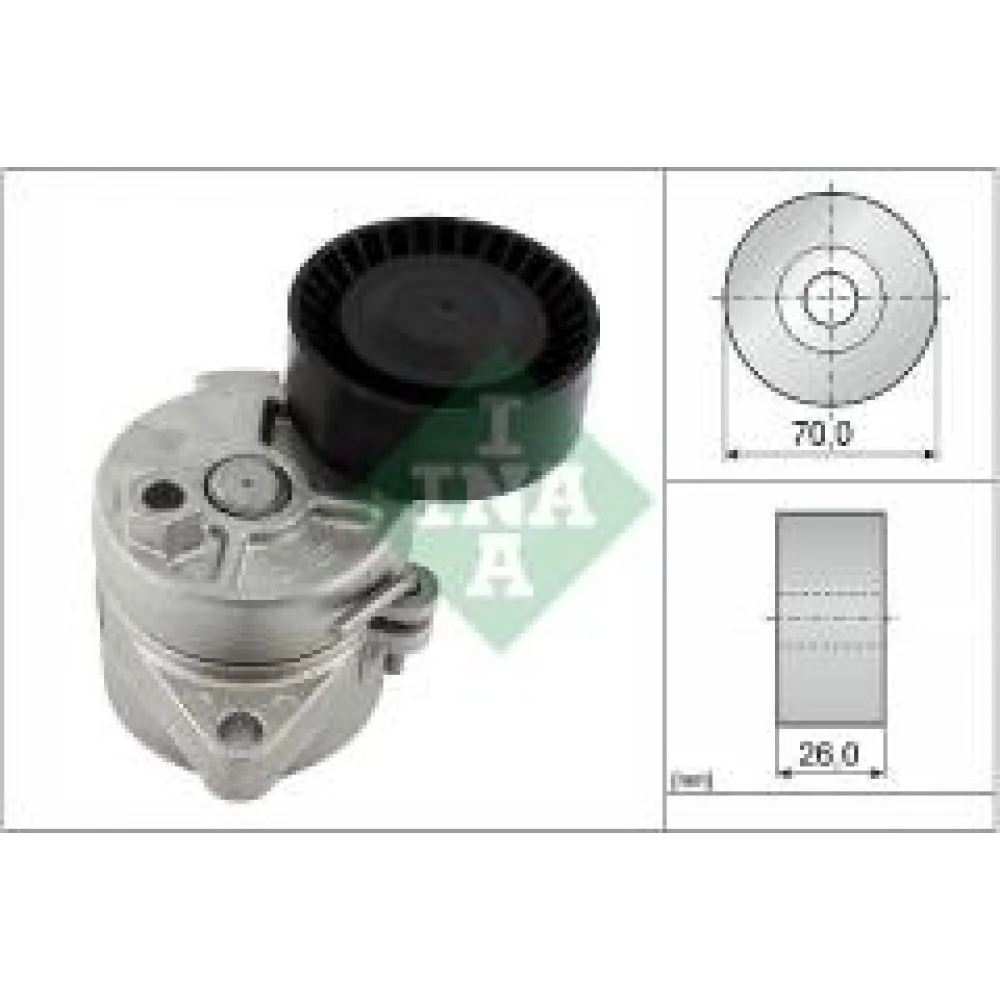 Натяжник ременя генератора BMW 3/5/7/X5 1.6/2.0/2.5/2.8/3.0 95-, M43/M52/M54