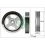 Шків колінвалу Hyundai Accent/Elantra/i20/i30/i40/ix35/Tucson 1.4-2.0 04-