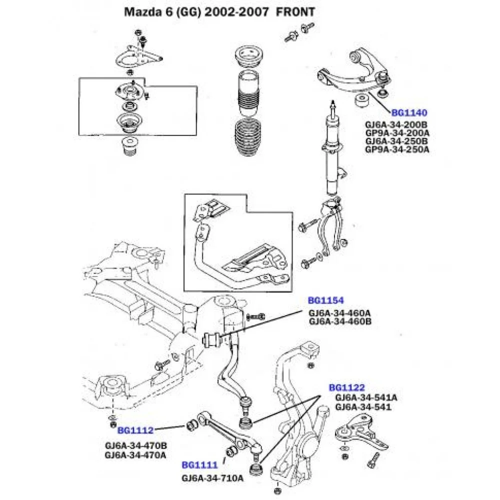Подушка міжресорна MB Sprinter 95-06/Ford Transit 00-