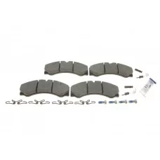 Колодки гальмівні (передні/задні) MB Sprinter (901-905) 208-616 95-/VW LT 96-06 (+датчики)