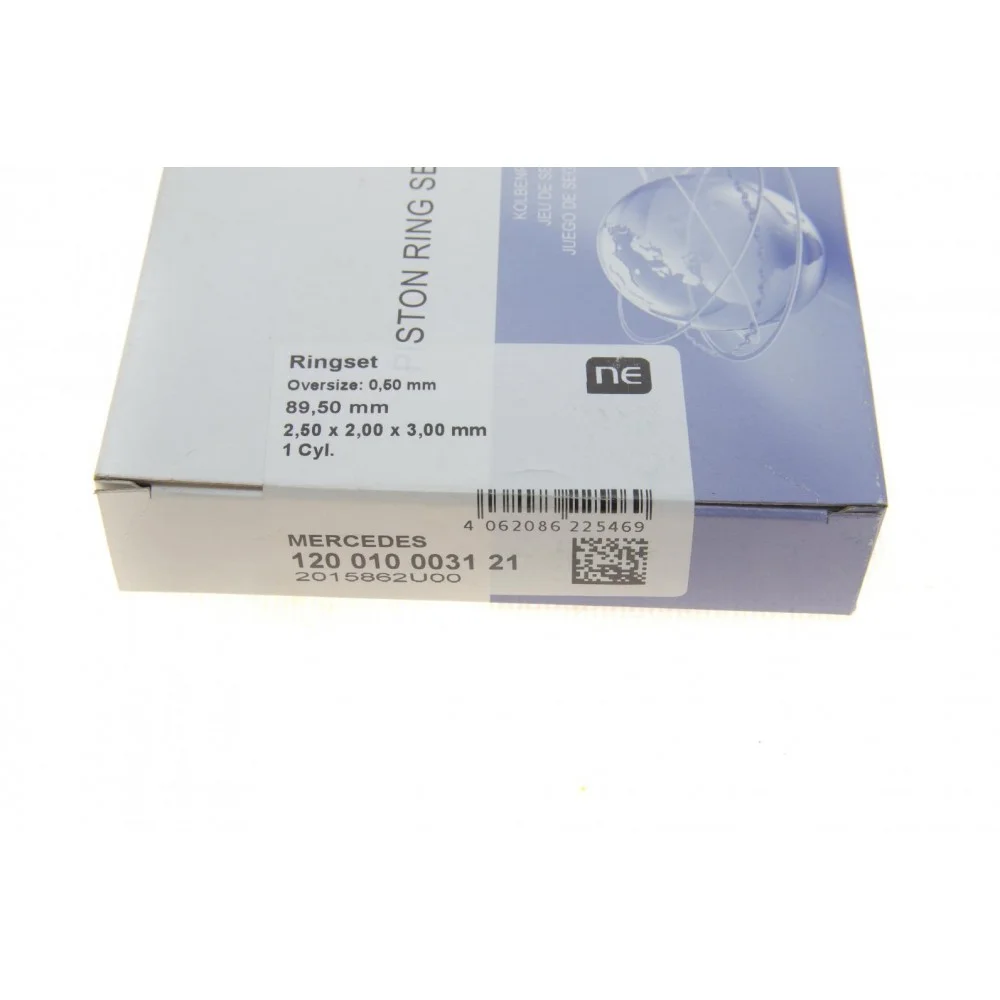 Кільця поршневі MB OM601-604D (89.00mm/+0.5) (2.5-2-3) = 8910595000