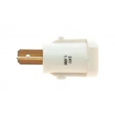 Автолампа 24V 1.4W B29 White (в щиток приладів)