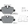 Колодки гальмівні (задні) BMW 3 (E90/E92) 00-13/1 (E81/82/87) 03-13 (TRW) Q+