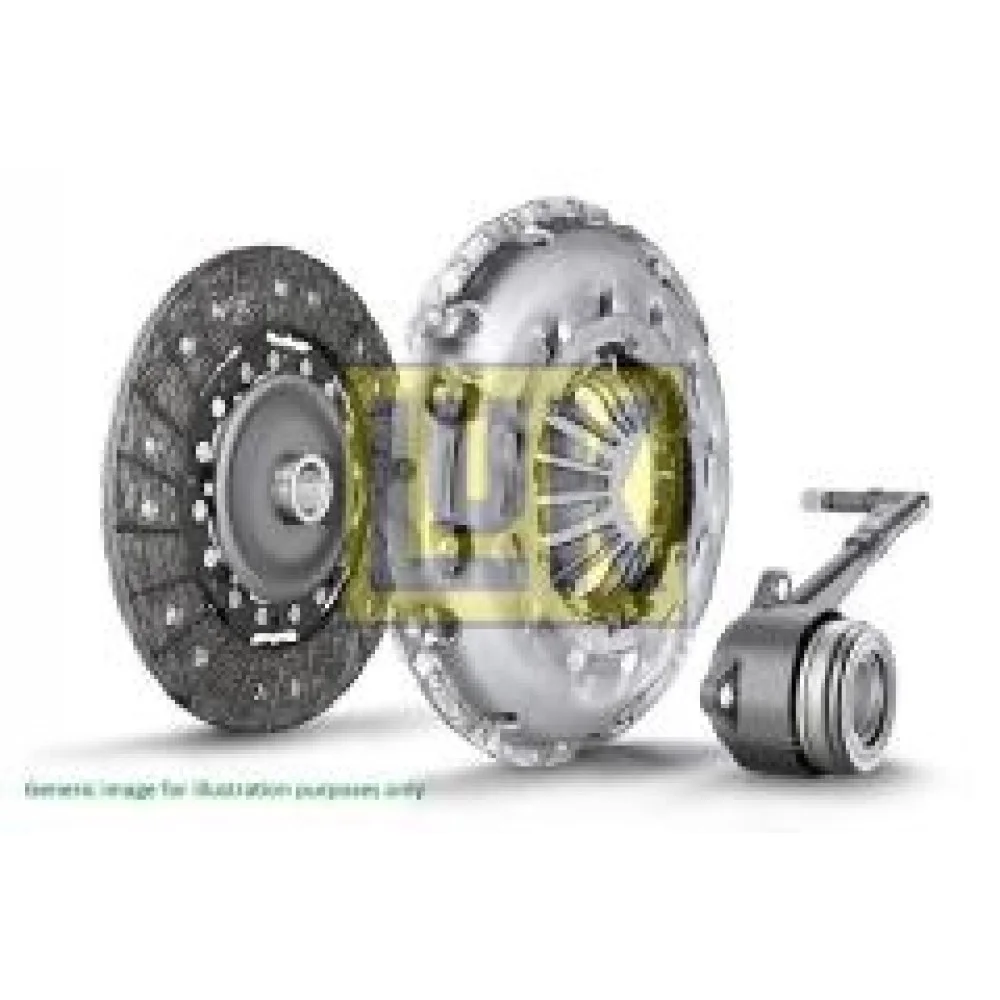 Комплект зчеплення VW Crafter 2.0TDI, 80-105kw, 11-16, CSLA/CKTB/CKTC/CSLB/CKUC/CLSC