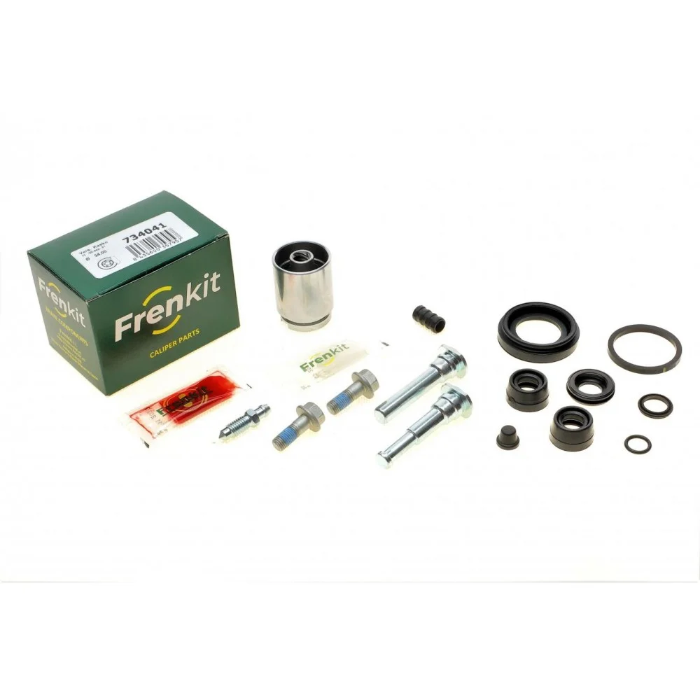 Ремкомплект супорта (заднього) Kia Picanto 1.0/1.1 04- (d=34mm) (+ поршень/направляюча) (Kasko)