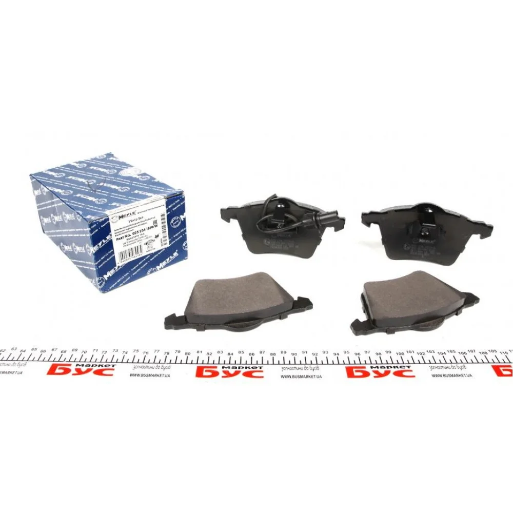 Колодки гальмівні (передні) Seat Alhambra/VW Sharan 1.8-1.9TDI 95-10 (Ate)