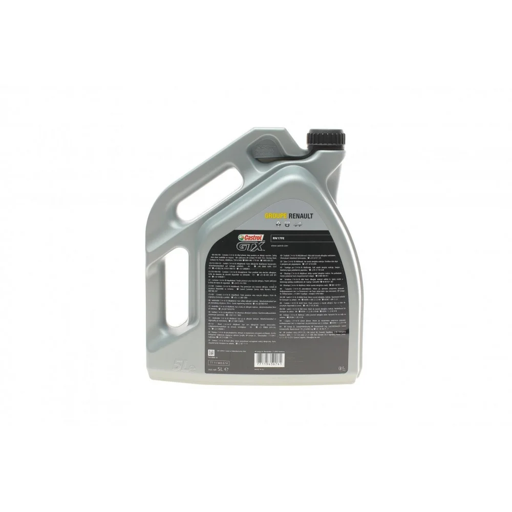 Олива 0W20 Castrol GTX RN 17 FE (5L)