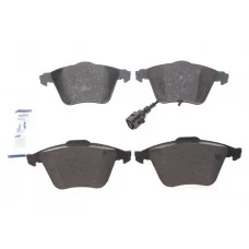 Колодки гальмівні (передні) Audi A3/TT/Skoda SuperB/VW Passat B6/B7/Golf IV-VI 02-15 (+датчик)
