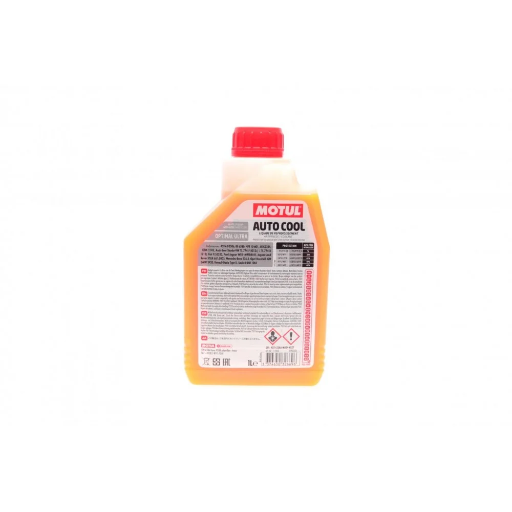 Антифриз (оранжевий) G12 Plus (1л) Auto Cool Optimal Ultra (1:1= -41°C)/(109117)