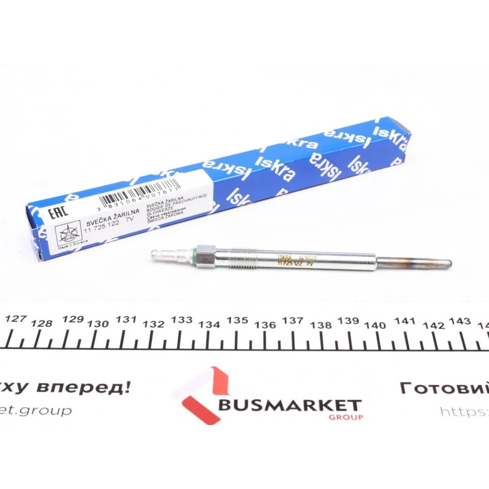Свічка розжарювання Audi/Seat/Skoda/VW 2.0TDI 05- 7V (M8x1,0)