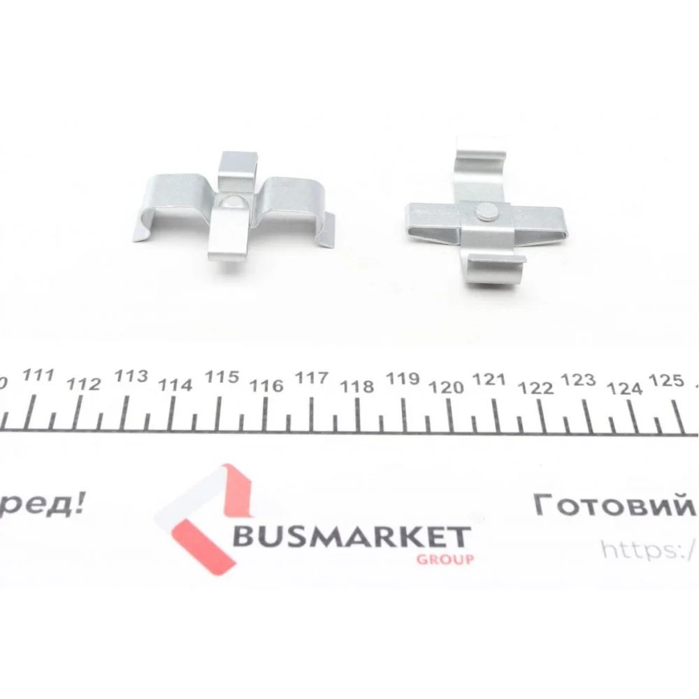 Планка супорта (заднього) прижимна (к-кт) MB E-class (W124/W210) 93-03 (Ate)