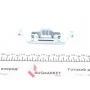 Планка супорта (заднього) прижимна (к-кт) BMW X5 (E70)/X6 (E71/E72) 06-14 (Ate)