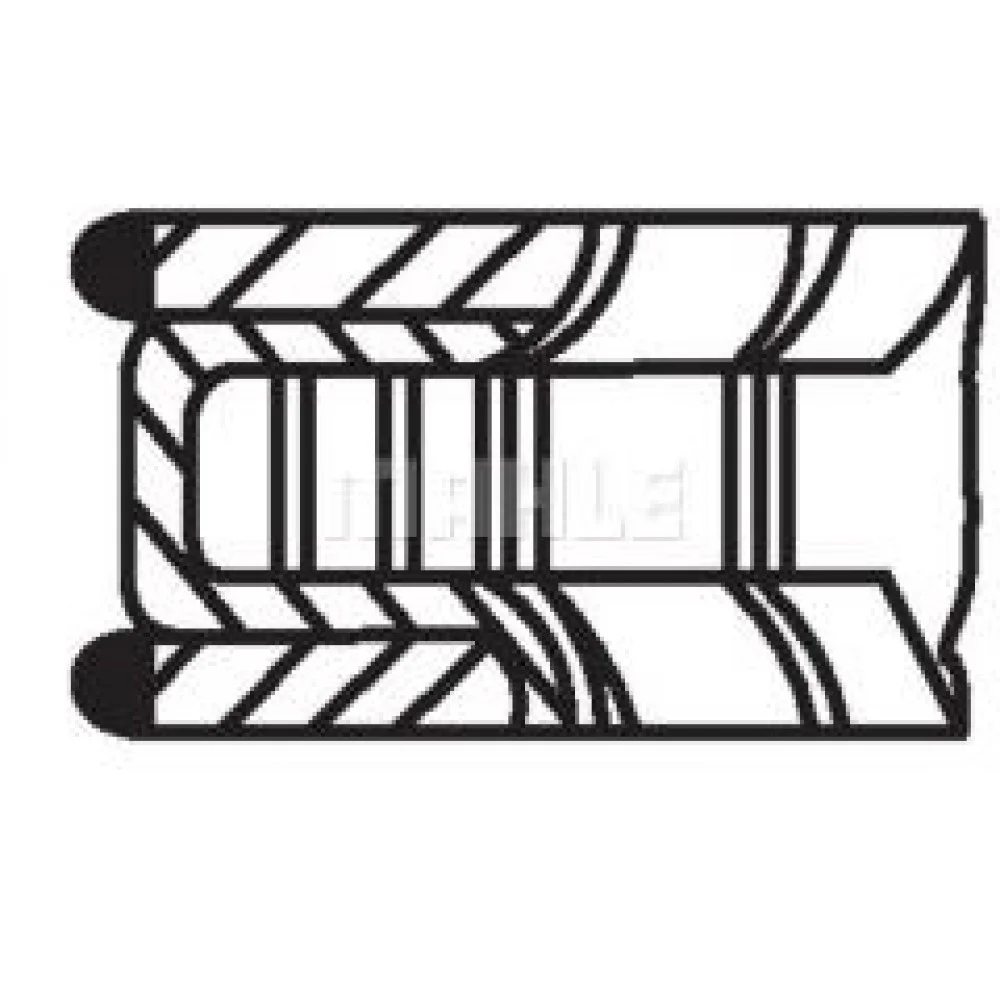 Кільця поршневі Audi A3/Porsche Cayenne/VW T5/Touareg 3.2 V6 02-09 (84.00mm/STD) (1.2-1.5-2)