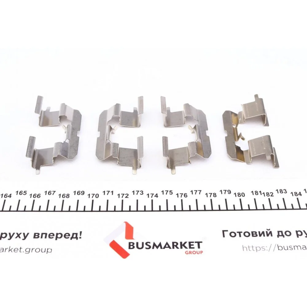 Планка супорта (переднього) прижимна (к-кт) Toyota Yaris 99-05