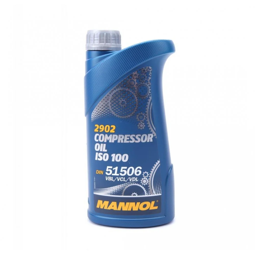 Олива компресорна для змазки повітряних і ротаційних компресорів (1L) Compressor oil (iso100)