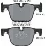 Колодки гальмівні (задні) BMW 3 (F30/F31/F34)/ 4 (F32/F36) 11- (Ate-Teves) Q+
