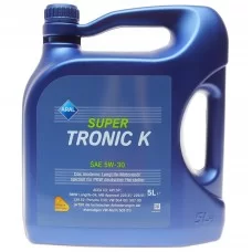 Олива 5W30 Super Tronic K (5L) (VW504 00/507 00/MB229.51/229.31/229.52/BMW Longlife-04)