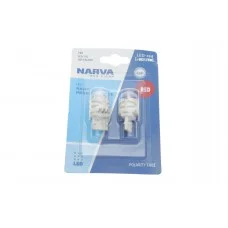 Автолампа W21/5W 12V 1.75/0.65W W3x16q LED  (червона) (К-кт 2 шт.)
